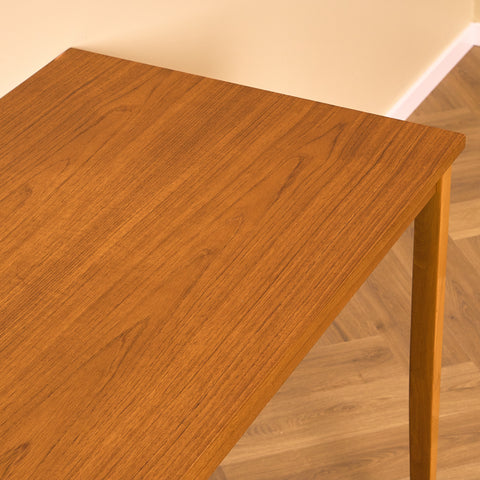 Swedish writing desk in teak and beech