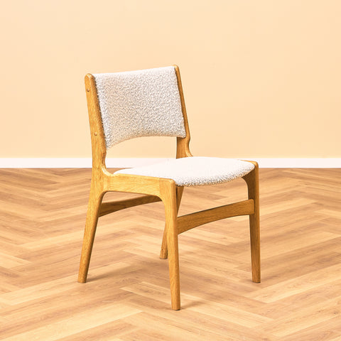 Danish dining chairs in oak by Erik Buch for Anderstrup Møbelfabrik, model 89