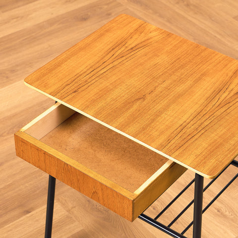 Svensk sängbord i teak