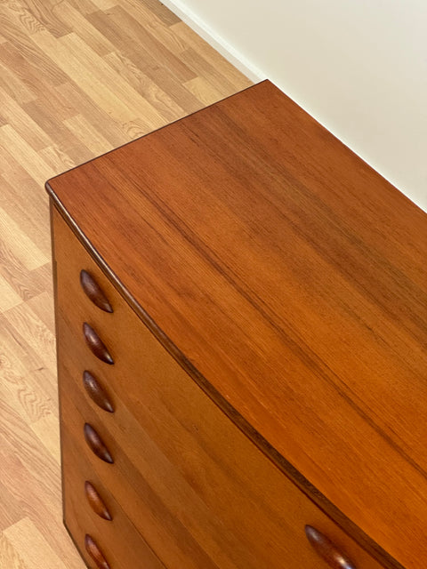 Chest of drawers in teak, Denmark