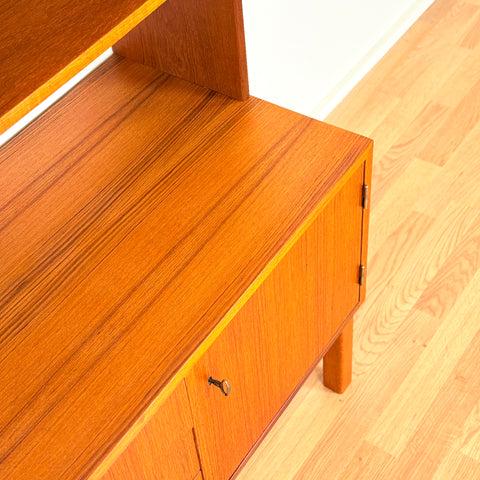 Swedish bookshelf in teak
