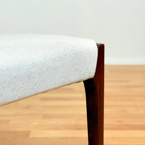 Danish dining chairs in Santos rosewood by Nytorv Møbellager