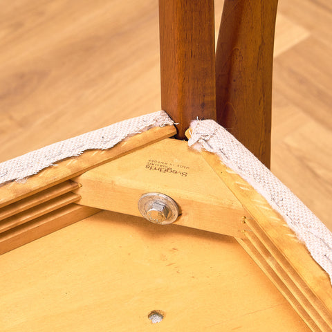 Swedish dining chairs in teak by Svegards Markaryd