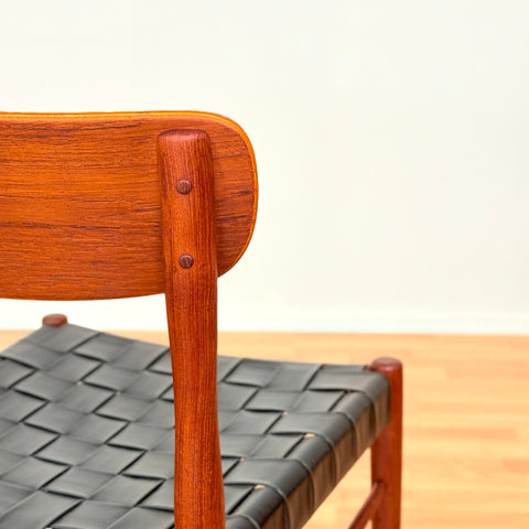 Danish dining chairs in teak