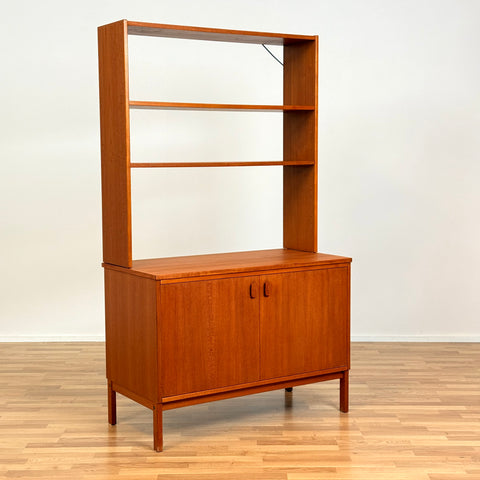Swedish bookshelf in teak by Ulferts Tibro