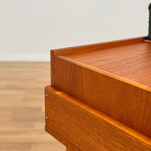 Hall bench in teak, 1950s-60s, Sweden