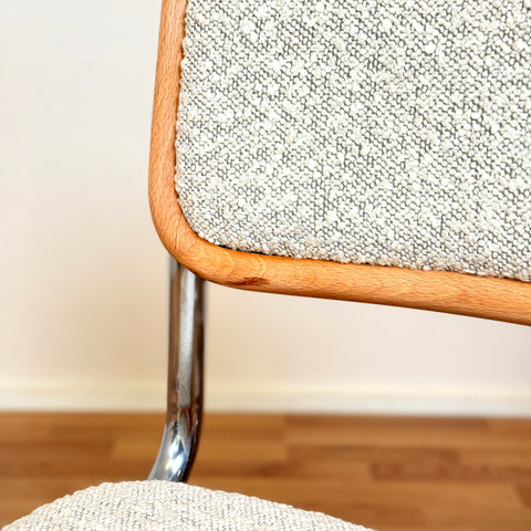 Set of 6 dining chairs in beech by Marcel Breuer Cesca for BENE, 1980s-90s, Austria