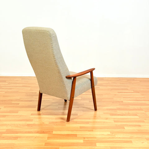 Swedish armchair in teak