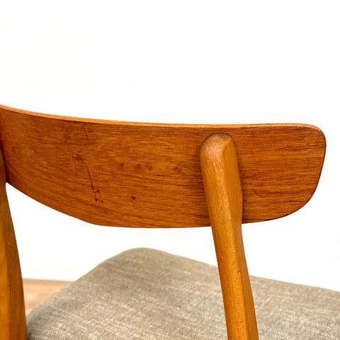 Set of 6 chairs made of teak and beech by Findahl möbelfabrik, 1950s-60s, Denmark - Beyo Vintage