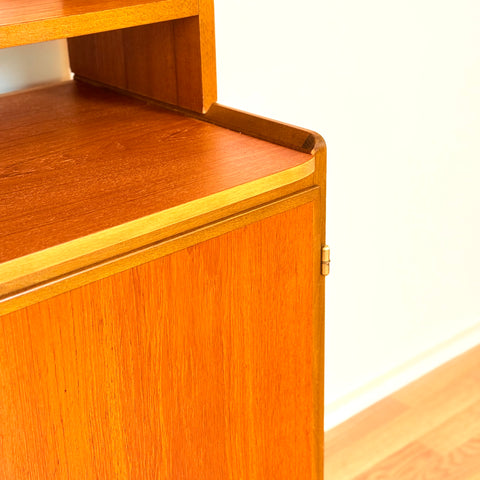 Swedish bookshelf in teak