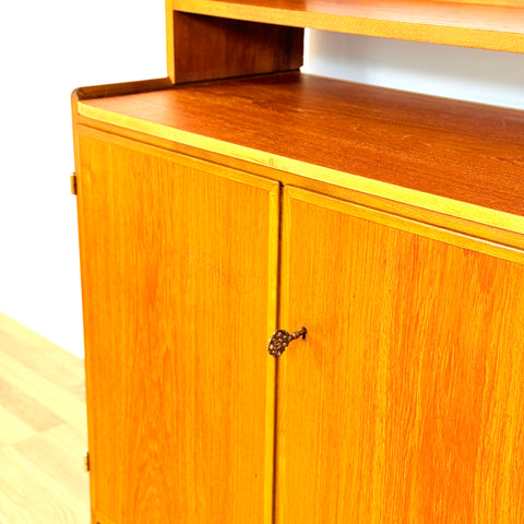 Swedish bookshelf in teak