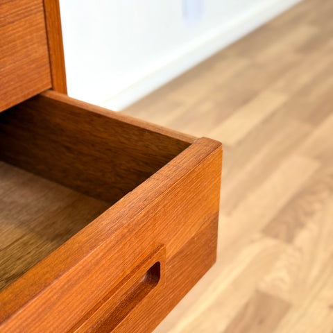 Writing desk in teak, 1950s-60s, Denmark - Beyo Vintage