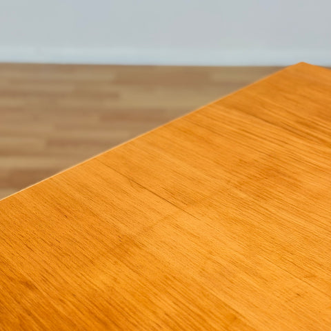 Swedish small rectangular square table in birch