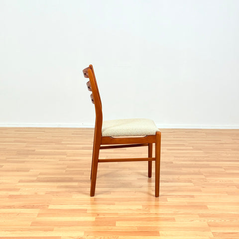 Danish dining chairs in teak & beech by Farstrup, model 219