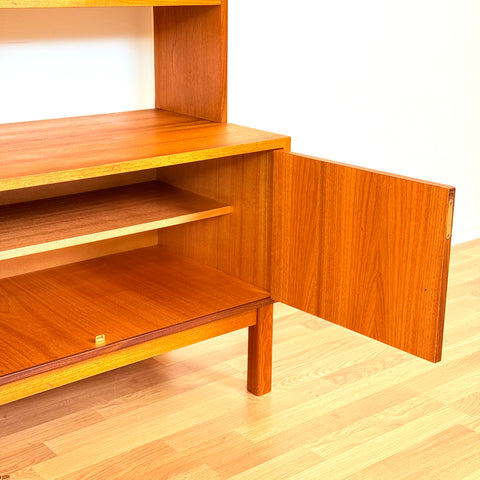 Swedish bookshelf in teak