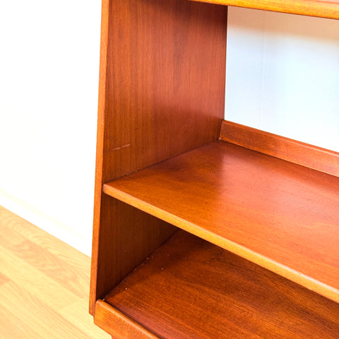Swedish bookshelf in mahogany by AB Förenade Möbelbarikerna, Linköping