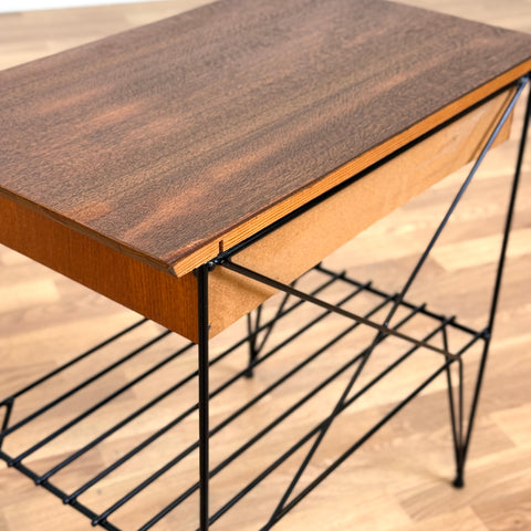 Side table / Nightstand in teak, 1950s-60s, Sweden - Beyo Vintage