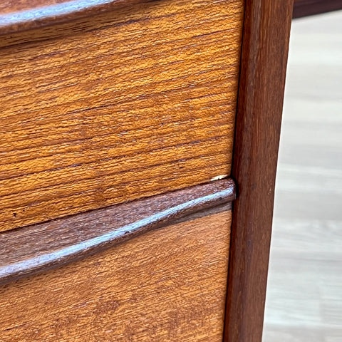 Peter Løvig Nielsen, desk, teak, 1950s, Denmark