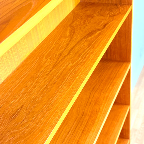 Swedish bookshelf in teak