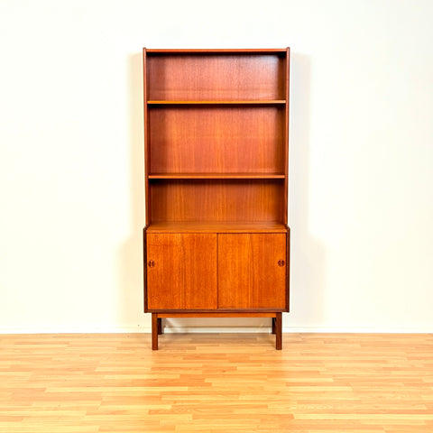 Swedish bookshelf in teak