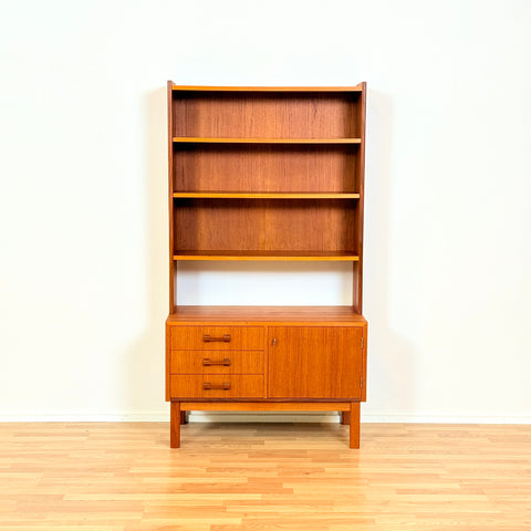 Swedish bookshelf in teak