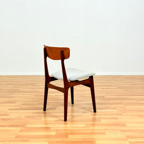 Danish set of 6 dining chairs in teak by Schiønning & Elgaard