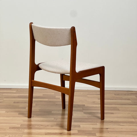 Set of 4 dining chairs, Erik Buch