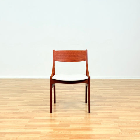 Danish dining chairs in teak by Vestervig Eriksen for Brdr. Tromborg, model 'BT21'