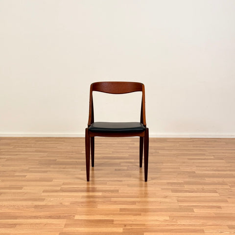 Set of 4 dining chairs in teak by Johannes Andersen for Uldum, 1950s-60s, Denmark