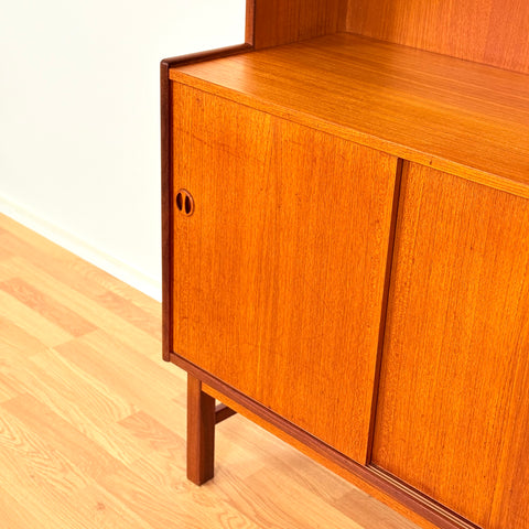 Swedish bookshelf in teak