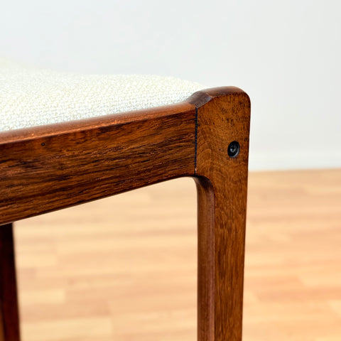 Danish dining chairs in Santos rosewood