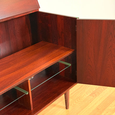 Danish sideboard in Santos rosewood by FM Furniture