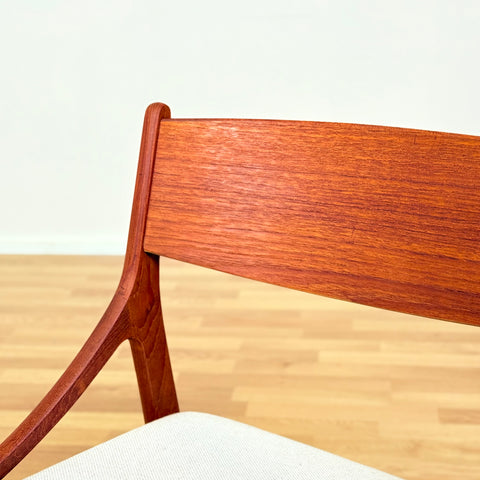 Danish dining chairs in teak by Vestervig Eriksen for Brdr. Tromborg, model 'BT21'