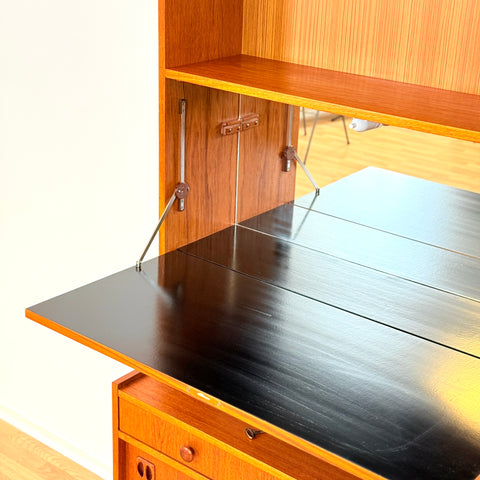 Swedish bookshelf in teak