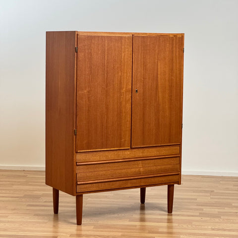 Cabinets in teak, Denmark, 1950-60s