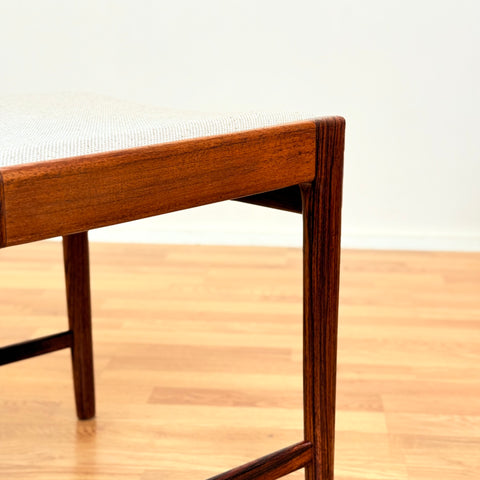 Danish dining chairs in Santos rosewood by Kai Lyngfeldt Larsen