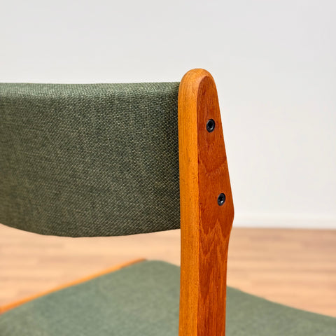 PRICE Set of 4 dining chairs in beech by Erik Buch, 1950s-60s, Denmark - Beyo Vintage