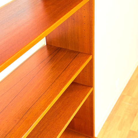 Swedish bookshelf in teak