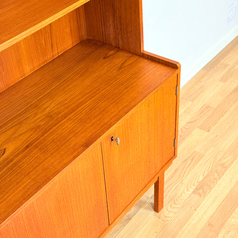 Swedish bookshelf in teak
