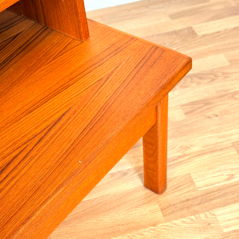 Swedish bookshelf in teak, 1950s-60s