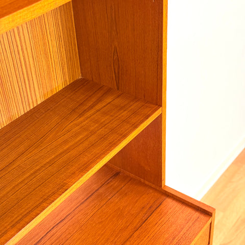 Swedish bookshelf in teak