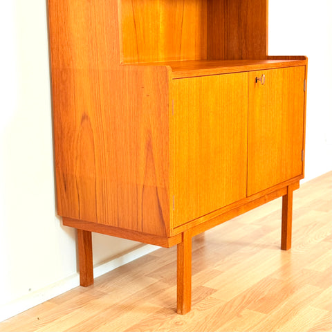 Swedish bookshelf in teak