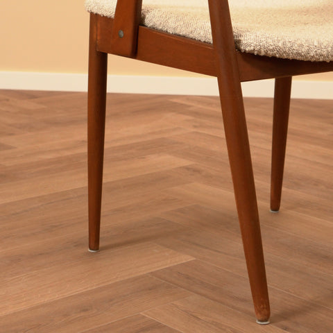 Danish dining chairs in beech