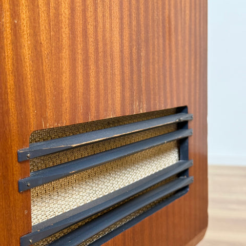 Stereo cabinet in teak, 1960s.