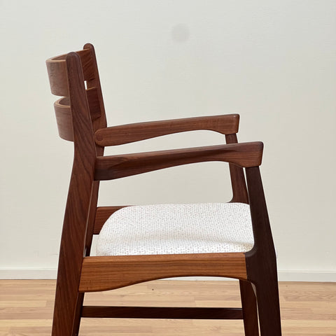 Teak armchairs, Denmark, 1960s