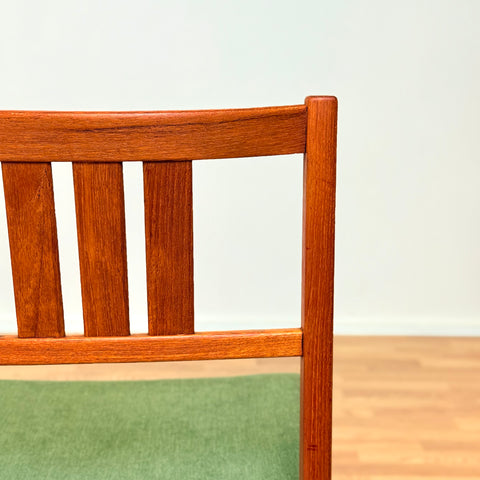Swedish set of 4 dining chairs in teak