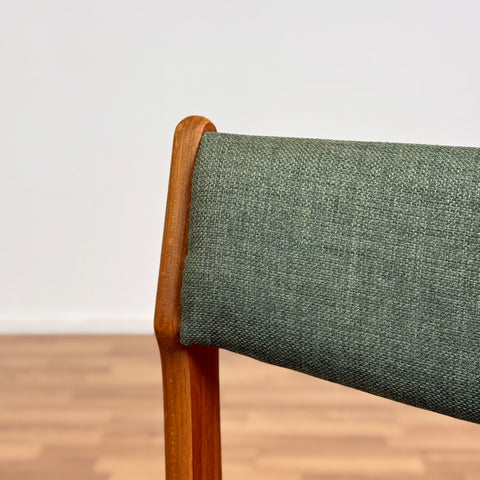 PRICE Set of 4 dining chairs in beech by Erik Buch, 1950s-60s, Denmark - Beyo Vintage