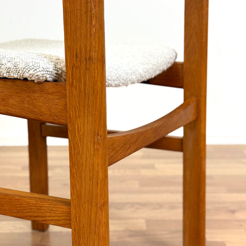 Set of 6 chairs made of teak & beech, 1950s-60s, Denmark - Beyo Vintage