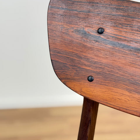 Set of 4 in rosewood and teak, 1950s-60s, Denmark - Beyo Vintage