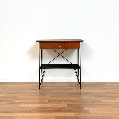 Side table / Nightstand in teak, 1950s-60s, Sweden - Beyo Vintage